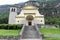 Church of Cevio on Maggia valley