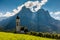 Church Chiesa di San Valentino, Dolomites, Italy