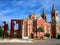 Church in Cobreces, Cantabria, Camino del Norte, the Northern Way of Saint James in Spain