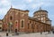 The Church and Convent of Santa Maria delle Grazie, the home of Leonardo`s Last Supper, Milan, Italy.