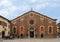 The Church and Convent of Santa Maria delle Grazie, the home of Leonardo`s Last Supper, Milan, Italy.