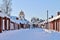 Church cottages in Gammelstad in Gammelstad Church Town