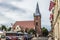 Church in Czarnkow town, Poland