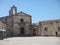 Church desecrated in Regina Margherita plaza to Marzameni in Sicily, Italy.