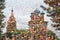 Church of Dimitry on Blood. Kremlin in Uglich.