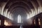 church with a dome ceiling in the style of the video game diablo Atmospheric 600mm lens Sony Alpha ?7 epic dramatic cinematic