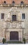 Church door in the historic center of Vitoria-Gasteiz