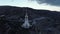 Church at the edge of the cliff in mountains