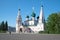 Church of Elijah the prophet, day in July. Yaroslavl, the Golden ring of Russi