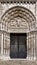 Church Entrance Portal and Doors Gothic Cathedral