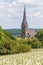 Church in Eschhofen village, close to Limburg