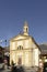 Church facade, Chiesa in Valmalenco, Italy