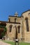 Church facade from Les Avellanes, Catalonia