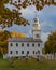 Church and Fall Foliage