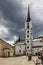 Church in Frymburk, Czech Republic.