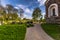 Church Gardens in Gamla Uppsala, Sweden