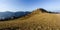 Church on a hill Sv. Jakob in Slovenia countryside.