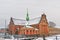 Church of Holmen in Copenhagen in winter