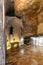 Church of the Holy Sepulchre interior with Chapel of the Invention of the Holy Cross beneath Chapel of Saint Helena in Christian