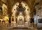 Church of the Holy Sepulchre interior with XII century Chapel of Saint Helena in Christian Quarter of historic Old City of