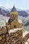 Church of Holy Virgin, Surb Astvatsatsin, in Noravank monastery complex, located near Yeghegnadzor city, Armenia