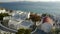 Church and houses on Mykonos island