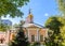 Church of the Intercession of the blessed virgin Mary in Pokrovskoe-Streshnevo in Moscow. Russia