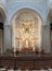 Church interior view cathedral basilica metropolitana de santa maria la antigua san felipe in the old quarter panama viejo panama