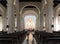 Church interior view cathedral basilica metropolitana de santa maria la antigua san felipe in the old quarter panama viejo panama