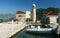 Church at islet in the bay of Kotor, Montenegro