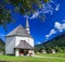 Church in Italian Alps