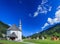 Church in Italian Alps