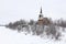 The Church of Karesuando in winter time, Sweden, Europe