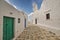 Church in Kastro in the village of Chora Folegandros