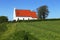 The Church Langore in Samso, Denmark, Europe