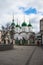 Church of the Life-giving Trinity on the historical Sretenka street, Moscow. Russia.