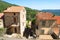 Church in little Corsican mountain village