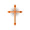 Church logo. Cross of Jesus Christ