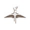 Church logo. The open bible, the cross of Jesus Christ and the dove are a symbol of the Holy Spirit