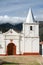 Church in Los Nevados village, Andes