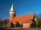 Church in Luttelgeest, Flevoland, Netherlands