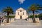 Church on Makarska town square, Croatia