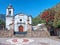 Church in Malinalco. Mexico