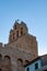 Church of Maries de la Mer in the Camargue, a region in the south of France rich in water and grasslands, famous for white horses,