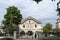 Church Martyr St. George at the center of town of Dobrich, Bulgaria