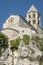 Church in medieval village of La garde Adhemar