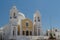 Church in Megalochori village, Santorini island