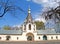 Church of Mikhail and Gabriel Archangels by spring day. Pskov