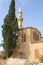 Church with minaret in Cyprus