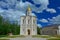 Church of the Mother of God Zhivonosny Source in the village of Lyzlovo in Ruza district, Moscow region, Russia